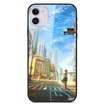 iPhone 12 / iPhone 12 Pro Handyhülle - Backcover aus gehärtetem Glas - Tokio