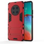Huawei Mate 40 Pro Hülle - Backcover mit Kickstand - rot