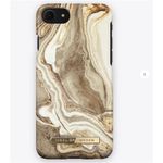 iDeal of Sweden - iPhone SE (2022) / SE (2020) / 8 / 7 / 6S / 6 Hülle - Printed Case - Golden Sand Marble