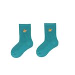 Kinder Socken Grösse S - geeignet für Kinder von 1 bis 3 Jahren - Dinosaurier - türkis
