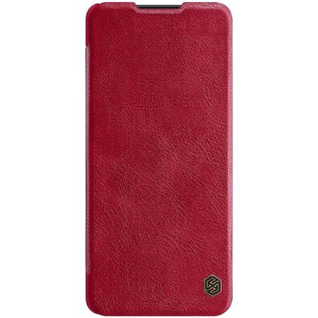 Nillkin - Samsung Galaxy A42 5G Hülle - Leder Book Case - Qin Series - rot