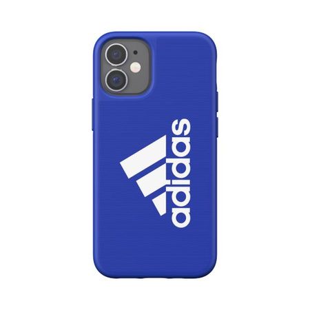 Adidas - iPhone 12 mini Hülle - Hardcase - Iconic Sports Series - blau
