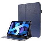 iPad Pro 12.9 (2020) Crazy Horse Leder Hülle - Case mit Standfunktion - blau