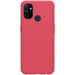 Nillkin - OnePlus Nord N100 Hülle - Plastik Case - Super Frosted Shield Series - rot