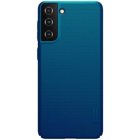 Nillkin - Samsung Galaxy S21+ Hülle - Plastik Case - Super Frosted Shield Series - blau