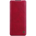 Nillkin - Huawei Mate 40 Hülle - Leder Book Case - Qin Series - rot