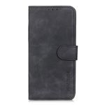 Samsung Galaxy S21+ Handyhülle - Vintage II Leder Bookcover Series - schwarz