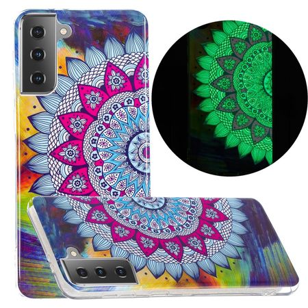 Samsung Galaxy S21 Handyhülle - fluoreszierendes Softcase - schönes Muster