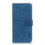Realme C11 Handyhülle - Vintage II Leder Bookcover Series - blau