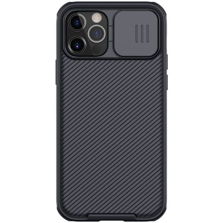 Nillkin - iPhone 12 / iPhone 12 Pro Hülle - Hardcase - CamShield Pro Series - MagSafe kompatibel - schwarz