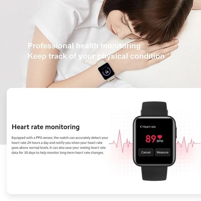 Xiaomi - Mi Watch Lite - Global Version Smart Watch - schwarz | Mobile  Universe