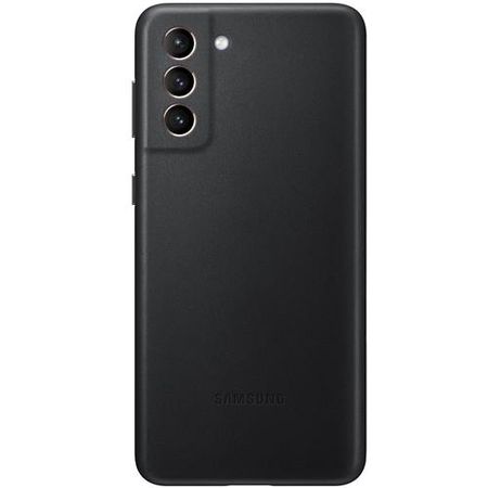 Samsung - Original Galaxy S21+ Hülle - Leder Backcover - schwarz