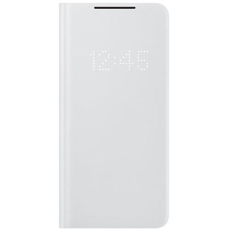 Samsung - Original Galaxy S21+ Hülle - Bookcover - Smart LED View Cover - grau