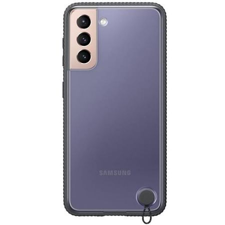 Samsung - Original Galaxy S21 Hülle - Hardcase - Clear Protective Cover - schwarz