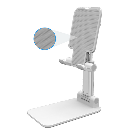 ZSMJAER Handyhalter - Verstellbarer Tischständer Für Alle Smartphones