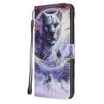 Samsung Galaxy A72 5G / 4G Handy Hülle - Leder Bookcover Image Series - Wolf