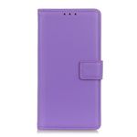 Oppo A53 (2020) Handy Hülle - Classic II Leder Bookcover Series - purpur