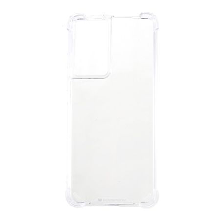 Goospery - Samsung Galaxy S21 Ultra Handyhülle - Solides Plastik Case - Super Protect Series - transparent