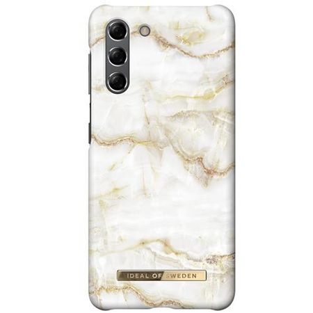iDeal of Sweden - Samsung Galaxy S21 Hülle - Printed Case - Golden Pearl Marble