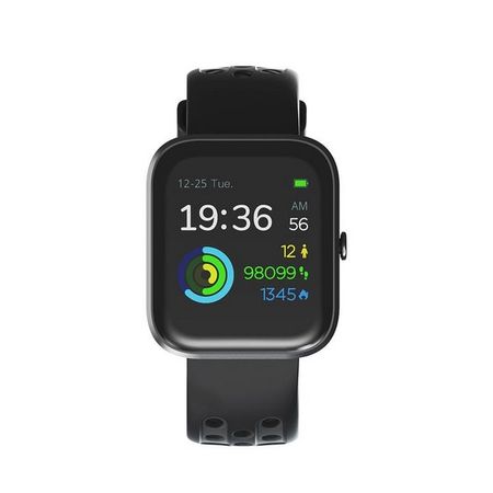 VIRMEE - VT3 Smart Watch - 3 Armbänder, 18 Sportmodi & individualisierbare Zifferblätter - schwarz