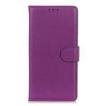 Xiaomi Mi 11 Handy Hülle - Litchi Leder Bookcover Series - purpur