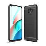 Xiaomi Redmi Note 9 5G / Note 9T 5G Handyhülle - Carbon Fiber TPU Softcase Series - schwarz