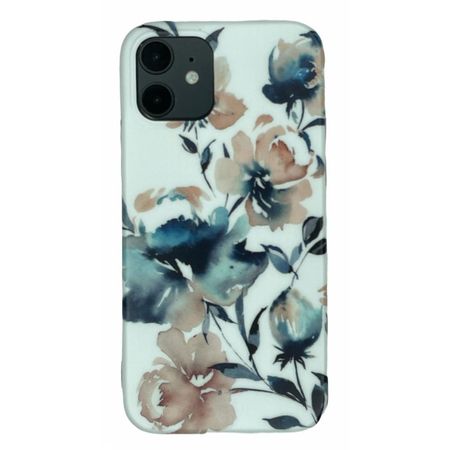 iPhone 12 mini Handyhülle - Softcase Love Series - Vintage Flower