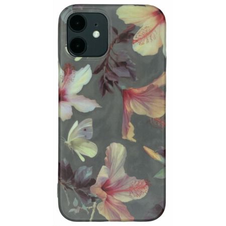 iPhone 12 mini Handyhülle - Softcase Love Series - Hibiskus