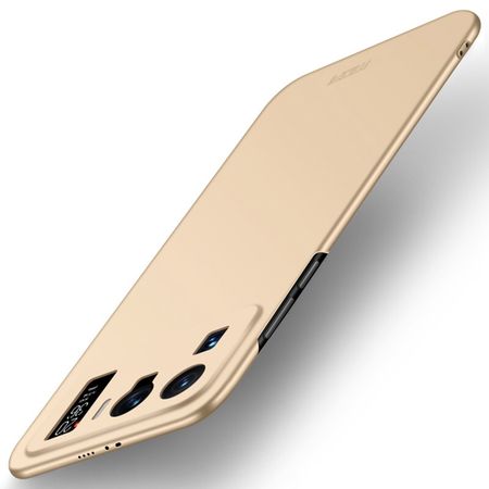 Mofi - Xiaomi Mi 11 Ultra Handyhülle - Schlanke Hülle aus Hartplastik - Shield Series - gold