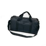 Sporttasche - Wasserabweisende  Nylon Sport Tasche - mit extra Schuhfach und 2 Aussenfächer - schwarz