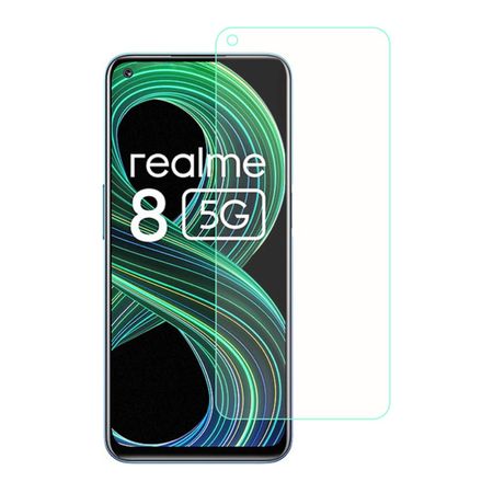 Realme 8 5G Schutzglas Displayschutz - Panzer Glas - 0.3mm dick - transparent