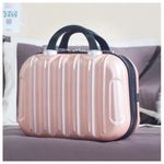 Kosmetikkoffer Hartschale - Necessaire ideal für auf Reisen - Beauty Case - rosegold