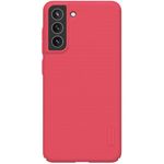 Nillkin - Samsung Galaxy S21 FE Hülle - Plastik Case - Super Frosted Shield Series - rot