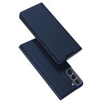 Dux Ducis - Samsung Galaxy S21 FE Hülle - Handy Bookcover - Skin Pro Series - blau