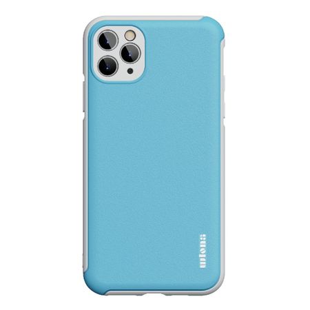 iPhone 12 / iPhone 12 Pro Hülle - Farbiges Hardcase - Macaron Series - blau