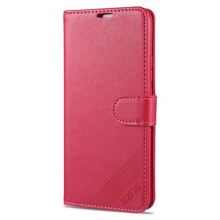 Vivo X60 5G / X60 Pro 5G Handy Hülle - Leder Bookcover - rot