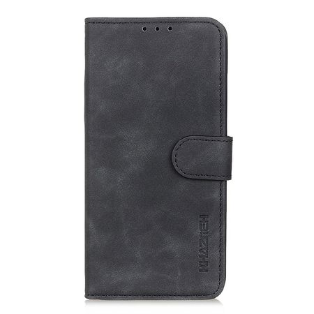 OnePlus Nord CE Handy Hülle - Classic IV Leder Bookcover Series - schwarz