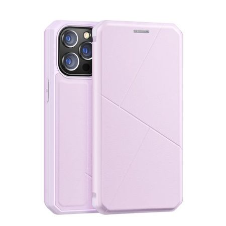Dux Ducis - iPhone 13 Pro Hülle - Robustes Handy Bookcover - Skin X Series - pink