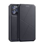 Dux Ducis - iPhone 13 Pro Max Hülle - Robustes Handy Bookcover - Skin X Series - schwarz