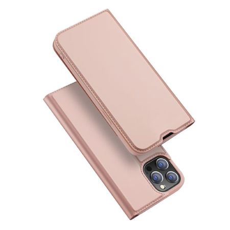 Dux Ducis - iPhone 13 Pro Hülle - Handy Bookcover - Skin Pro Series - rosegold