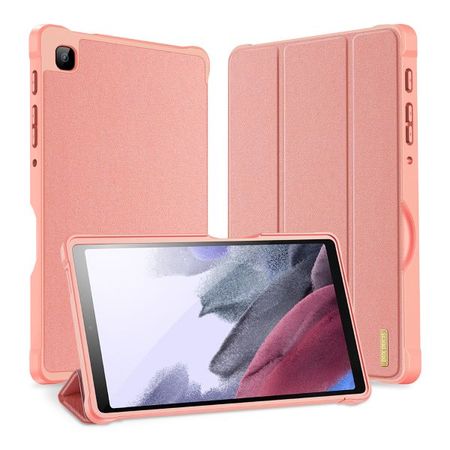Dux Ducis - Samsung Galaxy Tab A7 Lite 8.7 Hülle - Leder Smart Flip Case - Domo Series - pink