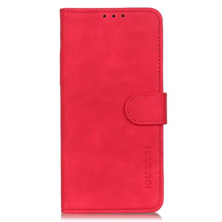 OnePlus Nord N200 5G Handy Hülle - Classic IV Leder Bookcover Series - rot
