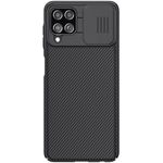 Nillkin - Samsung Galaxy A22 4G Hülle - Plastik Hardcase - CamShield Series - schwarz