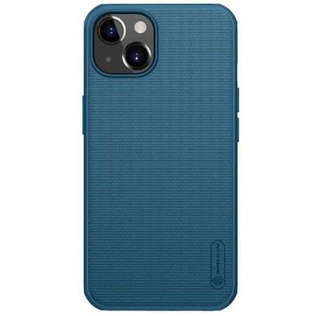 Nillkin - iPhone 13 Hülle - Plastik Case - Super Frosted Shield Series - blau