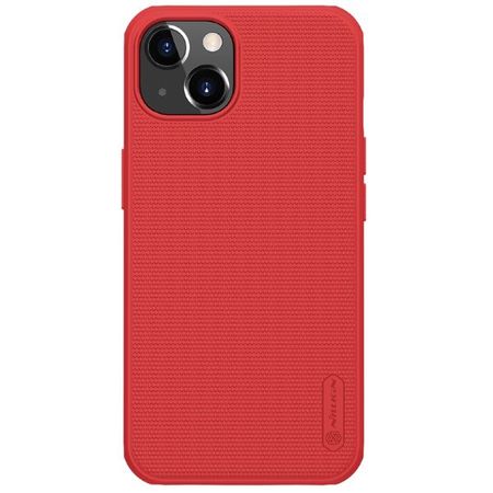 Nillkin - iPhone 13 Hülle - Plastik Case - Super Frosted Shield Series - rot