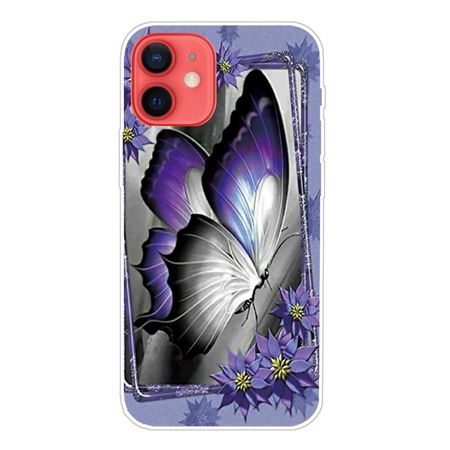 iPhone 13 Handyhülle - Softcase Image Plastik Series - grosser Schmetterling