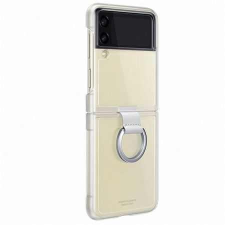 Samsung - Original Galaxy Z Flip3 5G Hülle - Clear Hardcover mit Ring - transparent