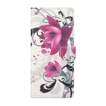 OnePlus Nord 2 5G Handy Hülle - Leder Bookcover Image Series - Lotusblüte