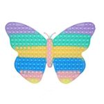 Fidget Push Pop Bubble Toy - XXL Pop It (35 x 30 cm) - Butterfly - pastellfarben 