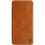 Nillkin - Huawei P50 Hülle - Leder Book Case - Qin Series - braun